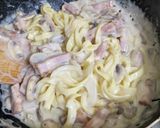 味付け不要！　半熟卵で簡単カルボナーラ作り方12写真