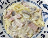 味付け不要！　半熟卵で簡単カルボナーラ作り方13写真
