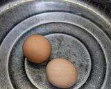 8分放置で美味しい温玉作り方1写真