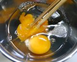 おせちリメイク!黒豆卵焼き作り方1写真