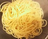 明太バナナパスタ作り方1写真