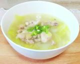 鶏手羽元とにんにくのあったかスープご飯☆作り方16写真
