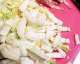 お餅消費に☆白菜とベーコンの食べるスープ作り方1写真