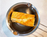 玉ねぎと焼き麩の卵とじ作り方1写真