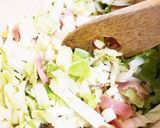 お餅消費に☆白菜とベーコンの食べるスープ作り方2写真