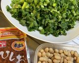 大根葉で、ご飯のおとも！簡単、炒め。作り方1写真