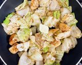 ホタテとキャベツのバター醤油炒め作り方5写真