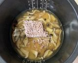 きのこ&肉そぼろの炊き込みご飯作り方2写真