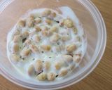 ヨーグルトで⁈煎り大豆の味噌マヨ和え風作り方1写真