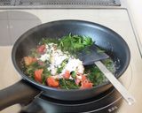 イタリア【ボローバン（サーモンほうれん草作り方2写真