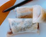 お餅あんこ巻き 〜春巻きの皮で〜作り方8写真
