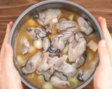 簡単♪ますやみそでカキの炊き込みご飯作り方5写真