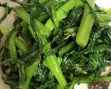 春菊と椎茸のやみつきラー油ナムル作り方5写真