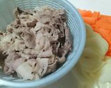 澄んだつゆの牛丼(❁﻿ ❛ ֊ ❛„)作り方3写真