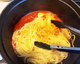 ジュースの旨みが凝縮★基本のトマトパスタ作り方6写真