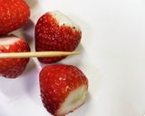 簡単！パリパリいちご飴作り方2写真