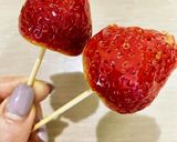 簡単！パリパリいちご飴作り方10写真