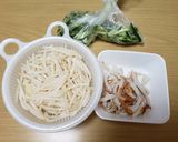 やみつき！もやしとちくわのうま辛ナムル作り方1写真