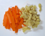 香ばし福豆と切り干し大根の煮物作り方1写真