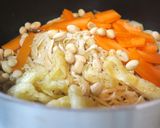煎り大豆と切り干し大根の煮物作り方3写真