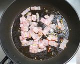 ベーコンの旨味と乾燥トマトの酸味でパスタ作り方3写真