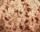 圧力鍋で小豆入り玄米を美味しく作り方7写真