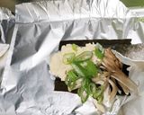 鱈とすり下ろし蓮根の昆布ホイル焼き作り方1写真