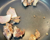 焼豚の野菜#オイスターソース炒め作り方4写真