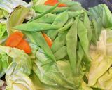 焼豚の野菜#オイスターソース炒め作り方6写真