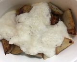 芋の共演 山芋と里芋のチーズ焼き作り方5写真