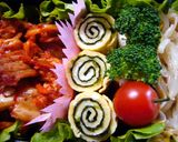 お弁当に✿韓国風ぐるぐる玉子焼き作り方6写真
