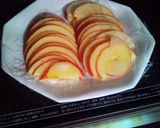 りんごで作ったバラの花作り方3写真