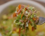 レンジで簡単!千切りキャベツの温サラダ作り方8写真