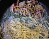 ヨウサマの減塩焼き海苔クリームパスタ作り方5写真