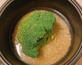 ブロッコリー丸ごとご飯作り方1写真