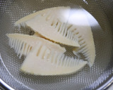 痛風対策！ひじきとたけのこのお味噌汁作り方2写真