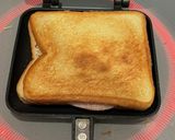 キャベツ&ベーコンチーズ ホットサンド作り方9写真