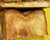 キャベツ&ベーコンチーズ ホットサンド作り方11写真
