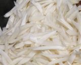 エコ料理　かぶの皮シリシリ作り方1写真