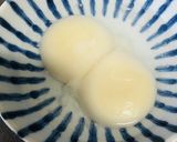 切り餅で簡単めちゃ旨♡黒ごま餡子もち作り方1写真