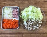 パスタ入りミネストローネ作り方1写真
