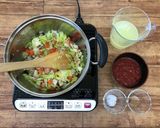 パスタ入りミネストローネ作り方3写真