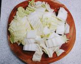 あずちんボーンブロス白菜とベーコンスープ作り方1写真