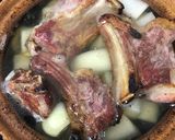 グリルスペアリブのふろふき大根スープ作り方3写真