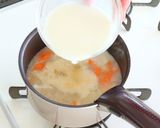 からだ温まる♪鮭のフレンチ粕汁ビーフン作り方5写真