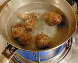 里芋とひき肉のお焼き（ハンバーグ風）作り方2写真