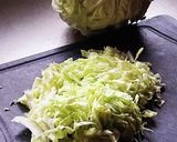 春キャベツてんこ盛り!お好み焼き風サラダ作り方1写真