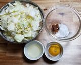 柚子味噌キャベツ作り方1写真