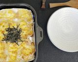 ラクックで餅ピザ♪明太マヨソース作り方8写真