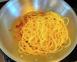 黒七味の和風カルボナーラ作り方4写真
